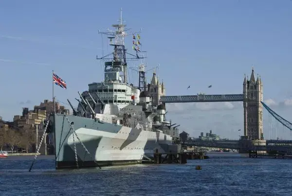 Festive Lunch Package 2024 at HMS Belfast