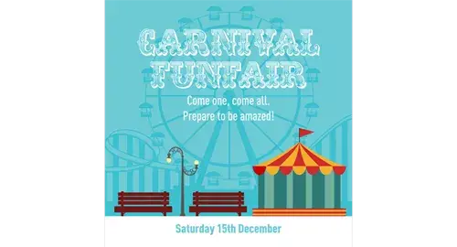 Carnival Funfair at Emirates Riverside 2024 at Durham Cricket at Seat Unique Riverside