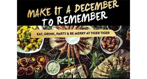 Christmas Buffet at Tiger Tiger Newcastle 2024 at Tiger Tiger Newcastle