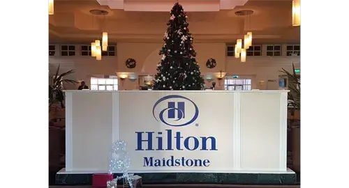 Festive Lunches & Dinners at Hilton Maidstone Hotel 2024 at Hilton Maidstone Hotel