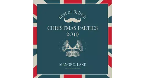 Best of British Christmas Party Nights 2024 at Manor By The Lake