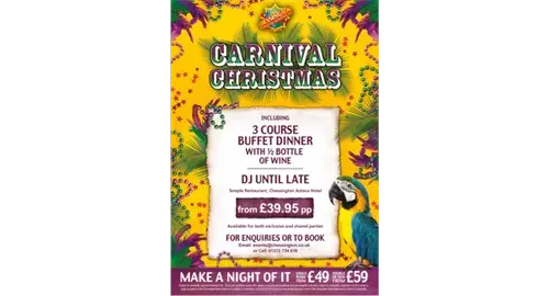 Carnival Christmas Party Nights 2024 at Chessington World of Adventures Resort
