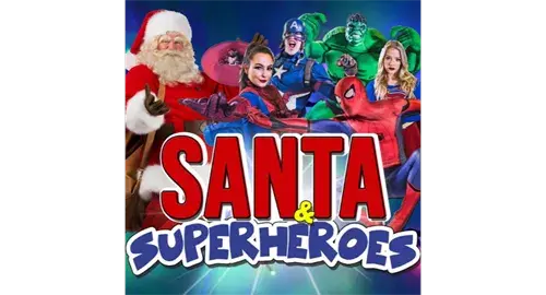 Santa & Superheroes 2024 at Lumley Castle Hotel