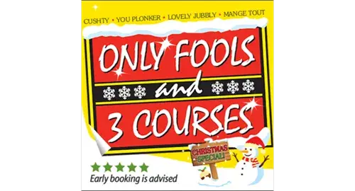 Only Fools & 3 Courses Christmas Special 2024 at Lumley Castle Hotel