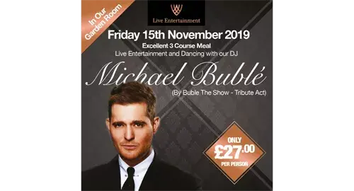 Michael Buble Tribute 2024 at WILDES Derbyshire