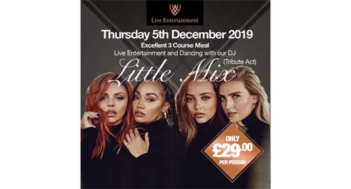 Little Mix Tribute Act 2024 at WILDES Derbyshire