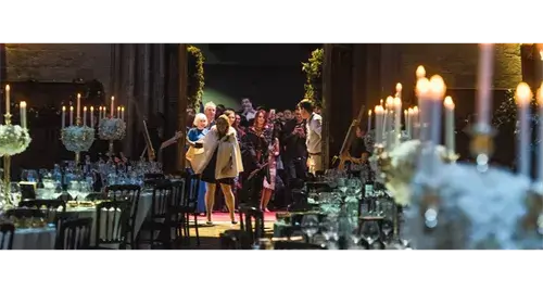 Dinner in Hogwarts Great Hall 2024 at Warner Bros. Studio Tour London - The Making of Harry Potter
