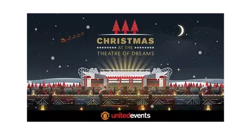 Private Christmas Party Nights 2024 at Manchester United Football Club - Old Trafford