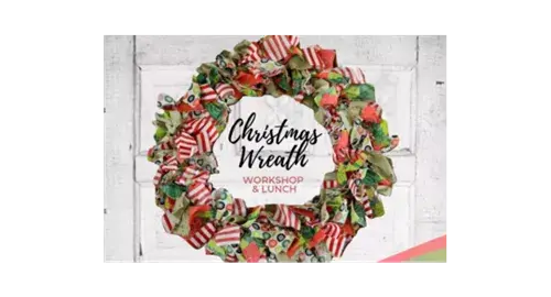 Christmas Wreath – Workshop And Lunch 2024 at Burton Upon Trent Newton Park Hotel