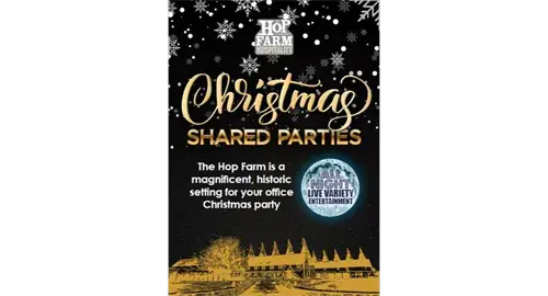 Christmas Shared Party Nights 2024 at The Hop Farm
