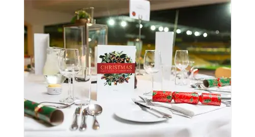 Traditional Christmas Party Nights 2024 at Norwich City Football Club – Delia’s Restaurant & Bar