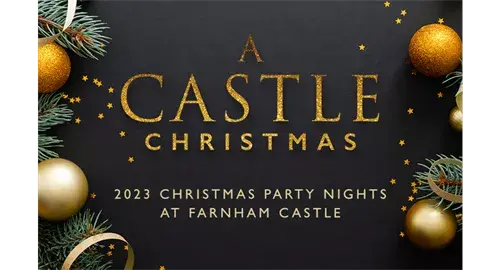 Join a Christmas Party Night 2024 at Farnham Castle