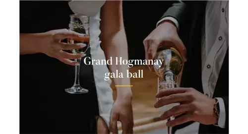 Grand Hogmanay Ball 2024 at voco Grand Central Hotel